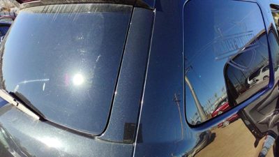 07-12 Gmc Acadia Passenger Right Rear Moulding On Quarter Panel 58U Carbon Black