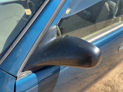 1998-2002 Toyota Corolla Driver Left Manual Side Mirror Door Mounted Oem