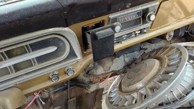 1969 Ford F100 Dash Panel Tan
