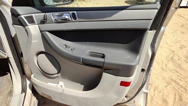 07 Chrysler Pacifica Passenger Right Front Door Trim Panel With Switches Gray Da — photo 1