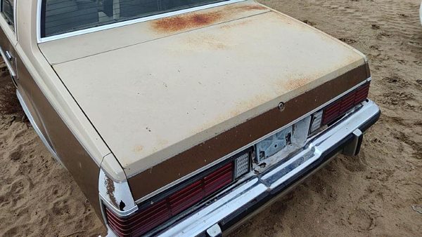 1978-1983 Chevy Malibu Trunk Lid Oem Deck Lid Tan 20264547 — photo 2