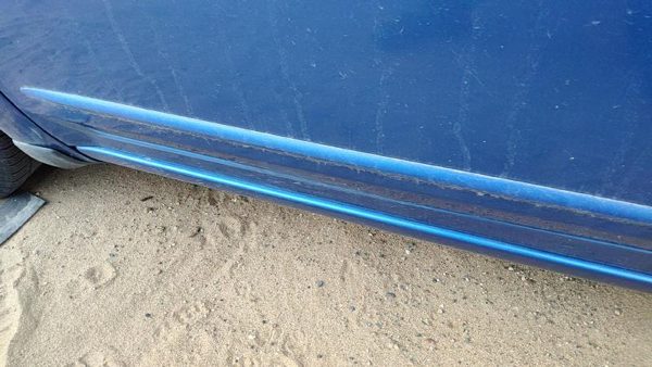 2008-2014 Dodge Avenger Driver Left Front Moulding From Door Trim Strip Blue Pbd — photo 5