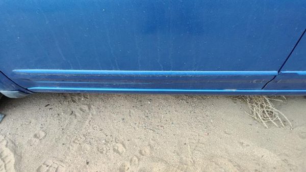 2008-2014 Dodge Avenger Driver Left Front Moulding From Door Trim Strip Blue Pbd — photo 1