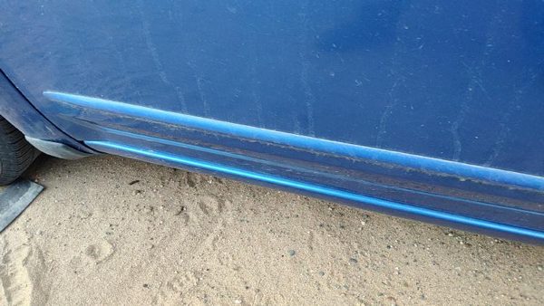 2008-2014 Dodge Avenger Driver Left Front Moulding From Door Trim Strip Blue Pbd — photo 6