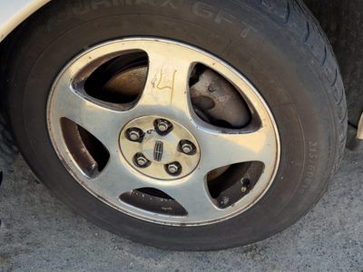 2000-2002 Lincoln Ls 16" Wheel Oem Factory 5 Spoke Rim #4 Xw4Z1007Ha