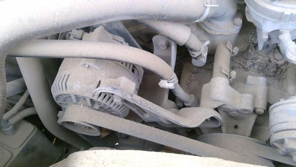 1992-1997 Ford F450 Mount Bracket Set For Alternator Oem 7.5L — photo 3