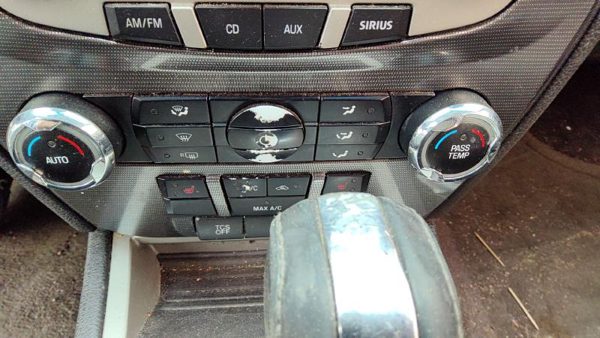 10-12 Ford Fusion Temperature Control Module In Dash Heater Ac Head Unit 2.5L — photo 2