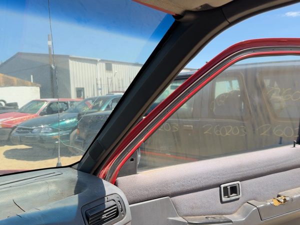1990-95 Nissan Pathfinder Passenger Right A Pillar Trim Windshield Post Gray — photo 4