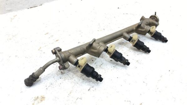 1991-1994 Mitsubishi Eclipser Complete Fuel Rail With Injectors Set Loaded 1.8L — photo 6
