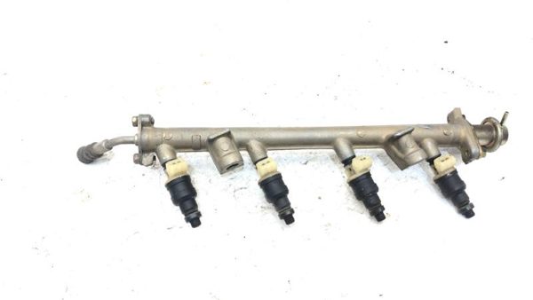 1991-1994 Mitsubishi Eclipser Complete Fuel Rail With Injectors Set Loaded 1.8L — photo 5