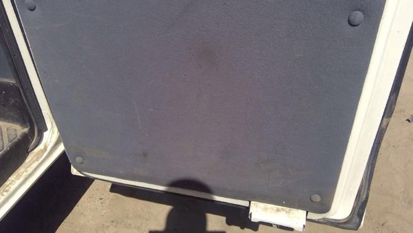92-96 Ford Van E150 Passenger Right Rear Inside Door Trim Panel Only Back Gray — photo 8
