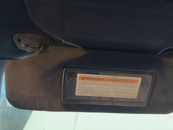 1990-1997 Lincoln Town Car Driver Left Sun Visor Oem Blue Dp — photo 6