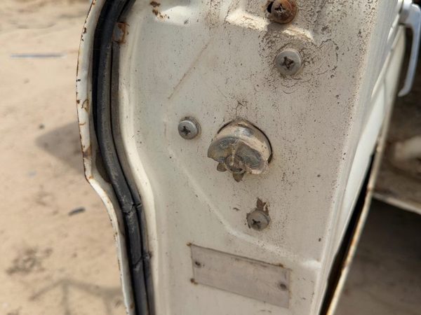 1967-1972 Ford F350 Driver Left Front Door Latch With Rods/Cables Oem — photo 3