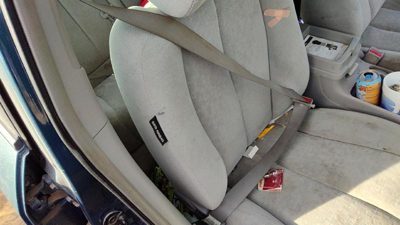 2006-2007 Hyundai Sonata Passenger Right Front Seat Belt Retractor Shoulder Gray