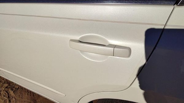 2007-2012 Nissan Altima Driver Left Rear Outside Door Handle Oem Back White Qx3 — photo 4