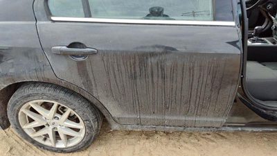2011 Ford Fusion Rear Door RH Black Uh