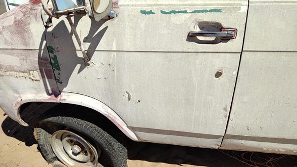 1971 Chevy Van 20 Series Front Door LH White — photo 1