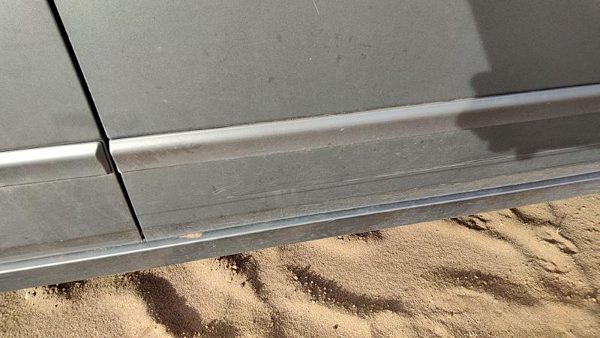 07-12 Nissan Altima Passenger Right Front Moulding From Door Trim Strip Gray W40 — photo 2