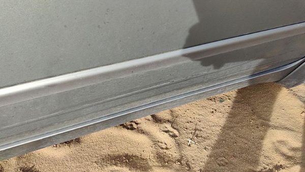 07-12 Nissan Altima Passenger Right Front Moulding From Door Trim Strip Gray W40 — photo 4