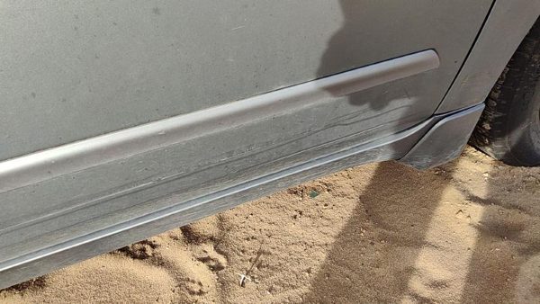 07-12 Nissan Altima Passenger Right Front Moulding From Door Trim Strip Gray W40 — photo 5