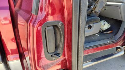 2003 Ford F250 Sd Pickup Outside Door Handle RH Super Duty Maroon