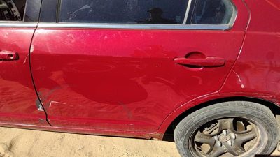 2010 Ford Fusion Rear Door LH Red U6