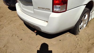 2005-2009 Chevy Uplander Rear Bumper Cover Assembly Oem Back White 50U 15184698