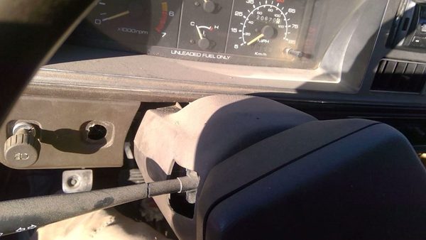 81-86 Pup Pickup Steering Column Trim Surround Collar Oem Plastic Housing Brown — photo 2