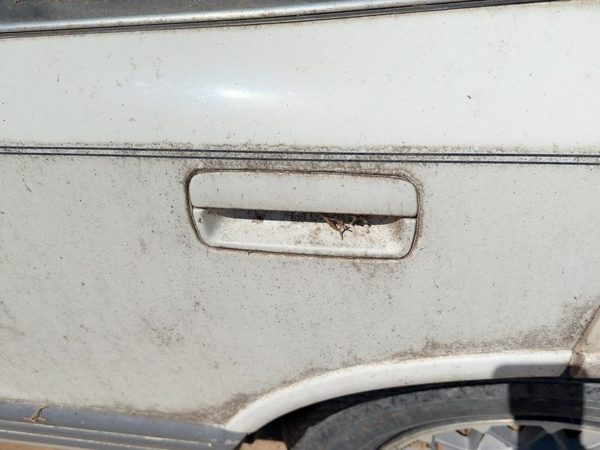 1991-1999 Olds Eighty Eight Driver Left Rear Outside Door Handle Oem Back White — photo 3
