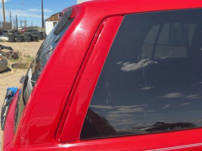 00 Grand Cherokee Passenger Right Rear Moulding On Quarter Panel Flame Red Pr4
