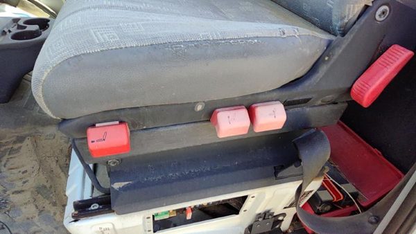 03-06 Dodge Sprinter Van 3500 Driver Left Side Seat Trim Panel Oem Gray Aa — photo 7