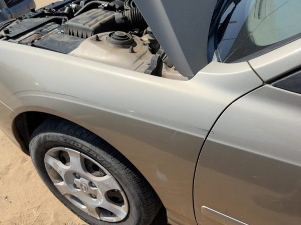 2001-2006 Hyundai Elantra Driver Left Front Fender Oem Prime Beige Ko 663102D031 — photo 3