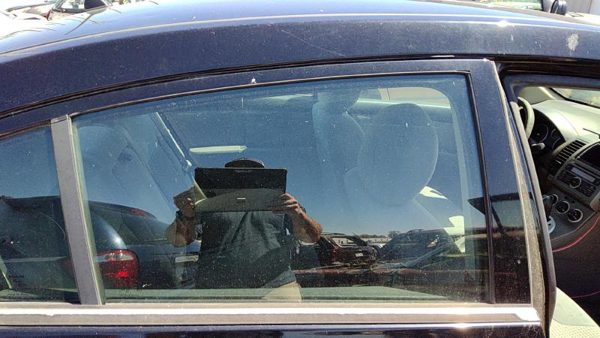 2007-2012 Nissan Sentra Passenger Right Rear Side Window Door Glass Oem Back — photo 2