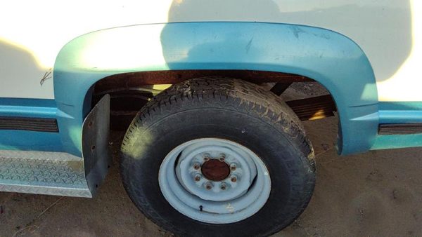 1988-1994 Gmc Sierra 2500 Driver Left Rear Wheel Flare Moulding Oem Back — photo 4