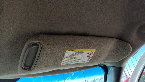 2000-2002 Chevy Silverado 2500 Hd Passenger Right Sun Visor Oem Graphite 12D — photo 1