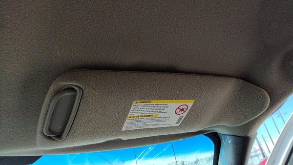 2000-2002 Chevy Silverado 2500 Hd Passenger Right Sun Visor Oem Graphite 12D — photo 2