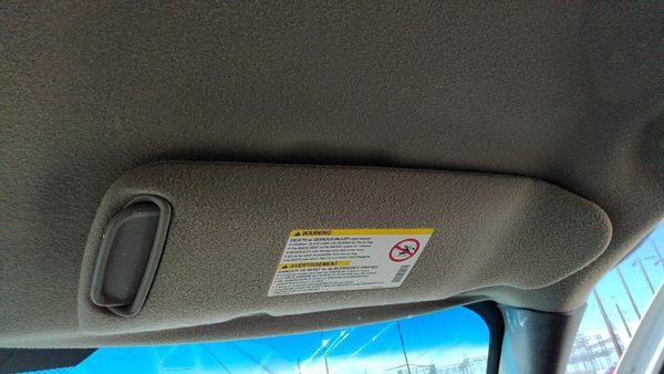 2000-2002 Chevy Silverado 2500 Hd Passenger Right Sun Visor Oem Graphite 12D — photo 3