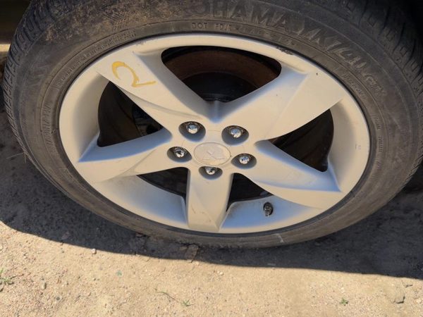 06-12 Mitsubishi Eclipse 17" Aluminum Wheel Oem Factory 5 Spoke Rim #2 17X7-1/2 — photo 1