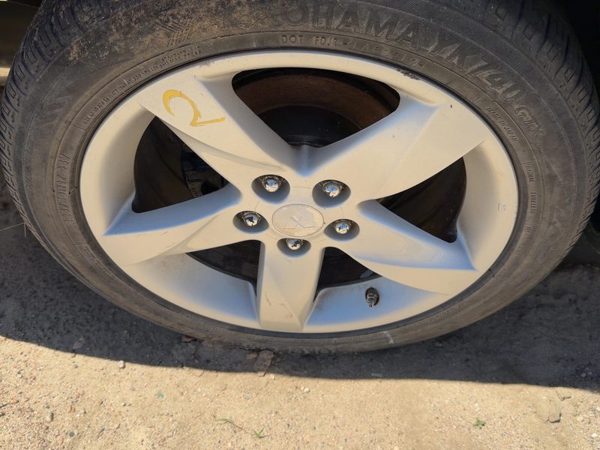 06-12 Mitsubishi Eclipse 17" Aluminum Wheel Oem Factory 5 Spoke Rim #2 17X7-1/2 — photo 3