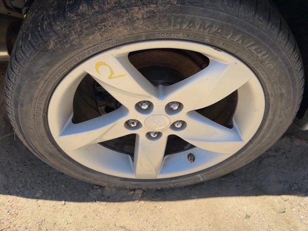 06-12 Mitsubishi Eclipse 17" Aluminum Wheel Oem Factory 5 Spoke Rim #2 17X7-1/2 — photo 2