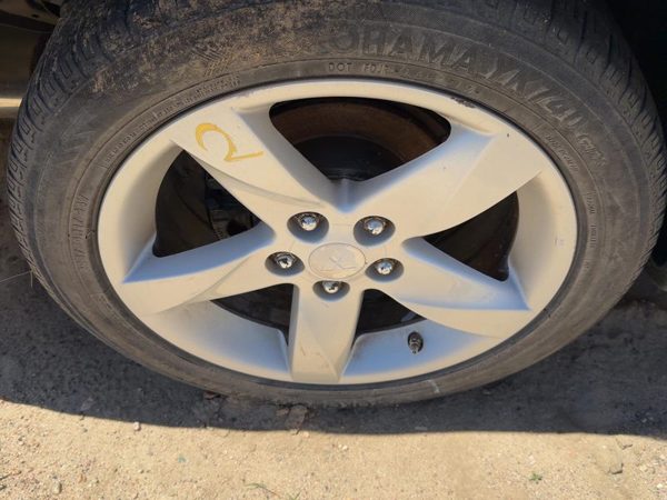 06-12 Mitsubishi Eclipse 17" Aluminum Wheel Oem Factory 5 Spoke Rim #2 17X7-1/2 — photo 4