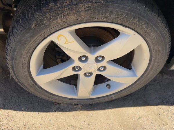 06-12 Mitsubishi Eclipse 17" Aluminum Wheel Oem Factory 5 Spoke Rim #2 17X7-1/2 — photo 5