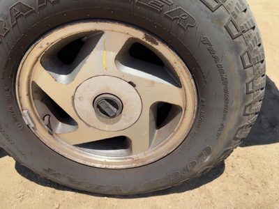 91-94 Ford Explorer 2 Dr 15 Inch Aluminum Wheel Factory 5 Hole Rim OEM F1TZ1007B