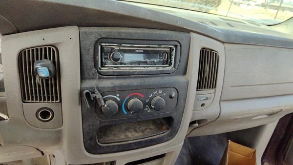 04-05 Dodge Ram 2500 Trim Bezel Around Radio Surround Dash Panel Oem Taupe L5 — photo 1
