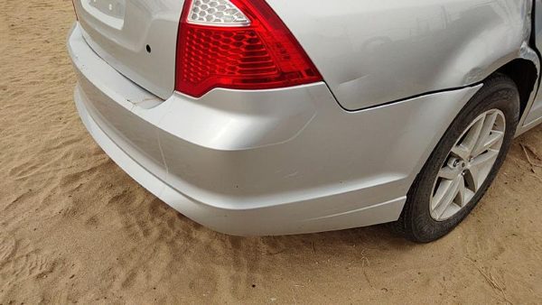 2010-2012 Ford Fusion Rear Bumper Cover Assembly Oem Back Silver Ux — photo 3