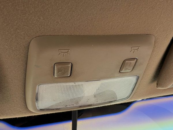 2001 Lincoln Ls Center Overhead Console Oem Dome Light Map Lamp Cubby Tan 4H — photo 1