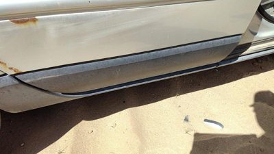 04-08 Chrysler Pacifica Passenger Right Lower Rear Moulding From Door Oem Back
