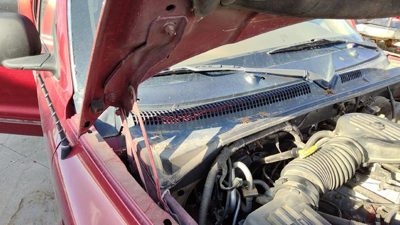1998-2003 Dodge Durango Passenger Right Hood Hinge Assembly Oem Red