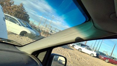 04-07 Ford Freestar Passenger Right A Pillar Trim Windshield Post Panel Oem Gray