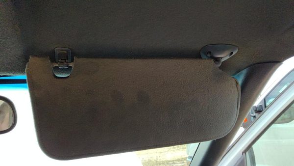 1998-2002 S10 Pickup Passenger Right Sun Visor Oem Gray 12D — photo 5